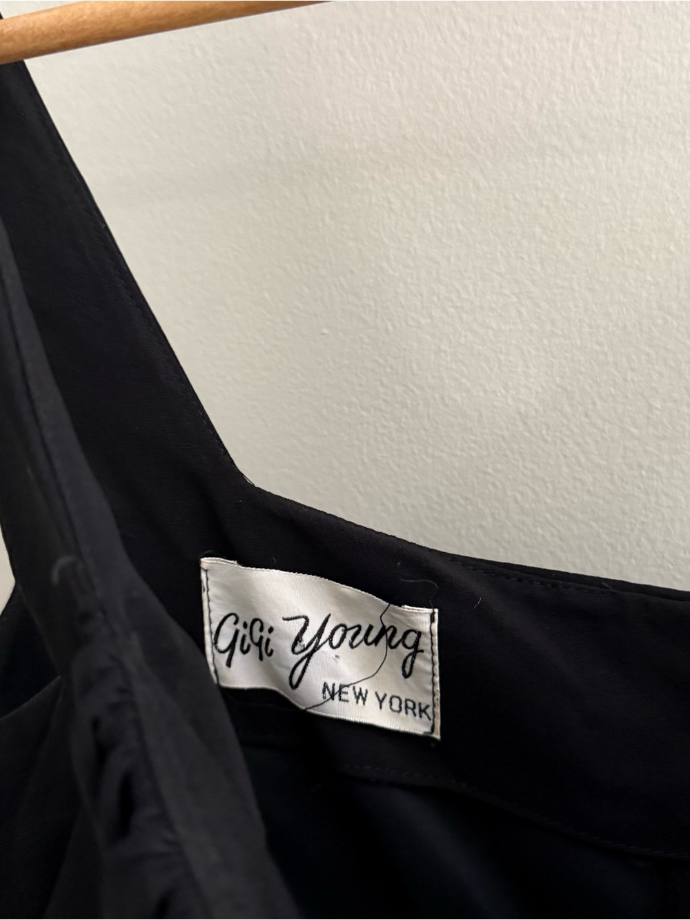Gigi Young 1950s Classic Black Chiffon Sleeveless Cocktail Wiggle Dress - Picture 4 of 8